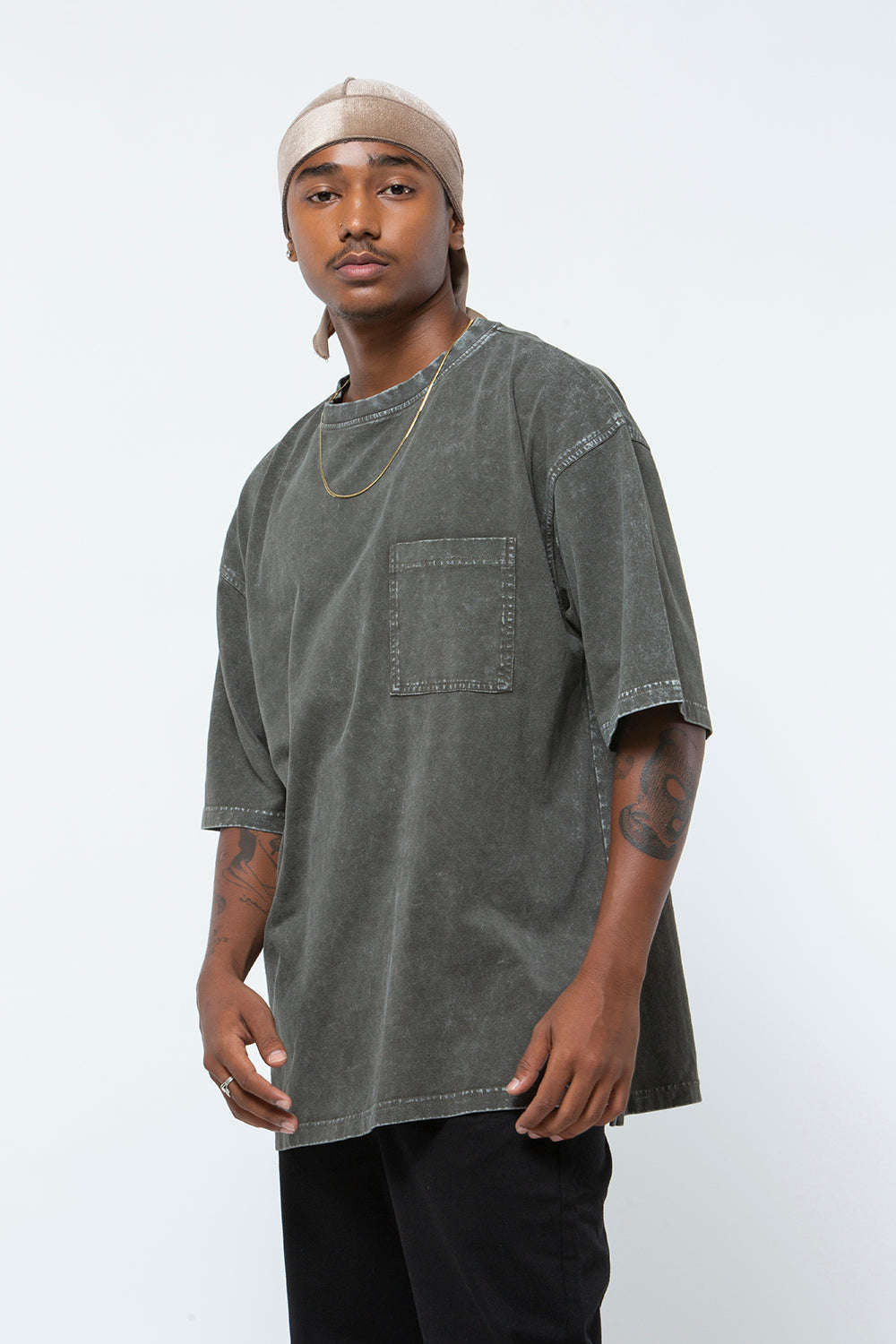 T-Shirt S/S Olive (1) Ss21