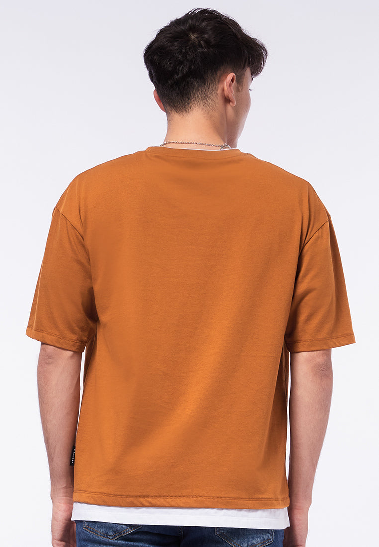Oversized Overlaped T-Shirt