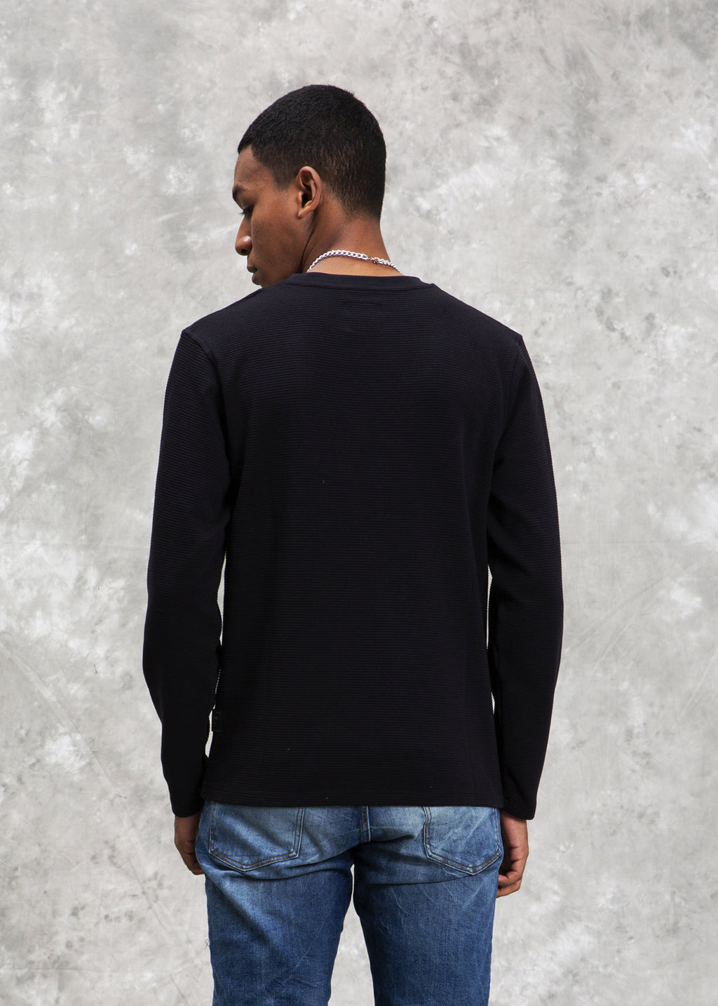 Sweatshirt Black Line Ss20