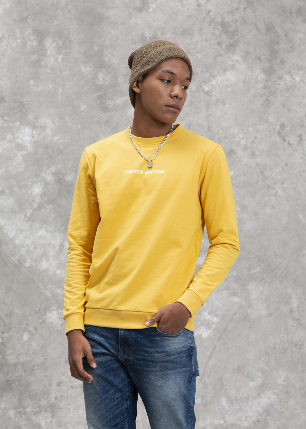 Sweatshirt Yellow Ss20