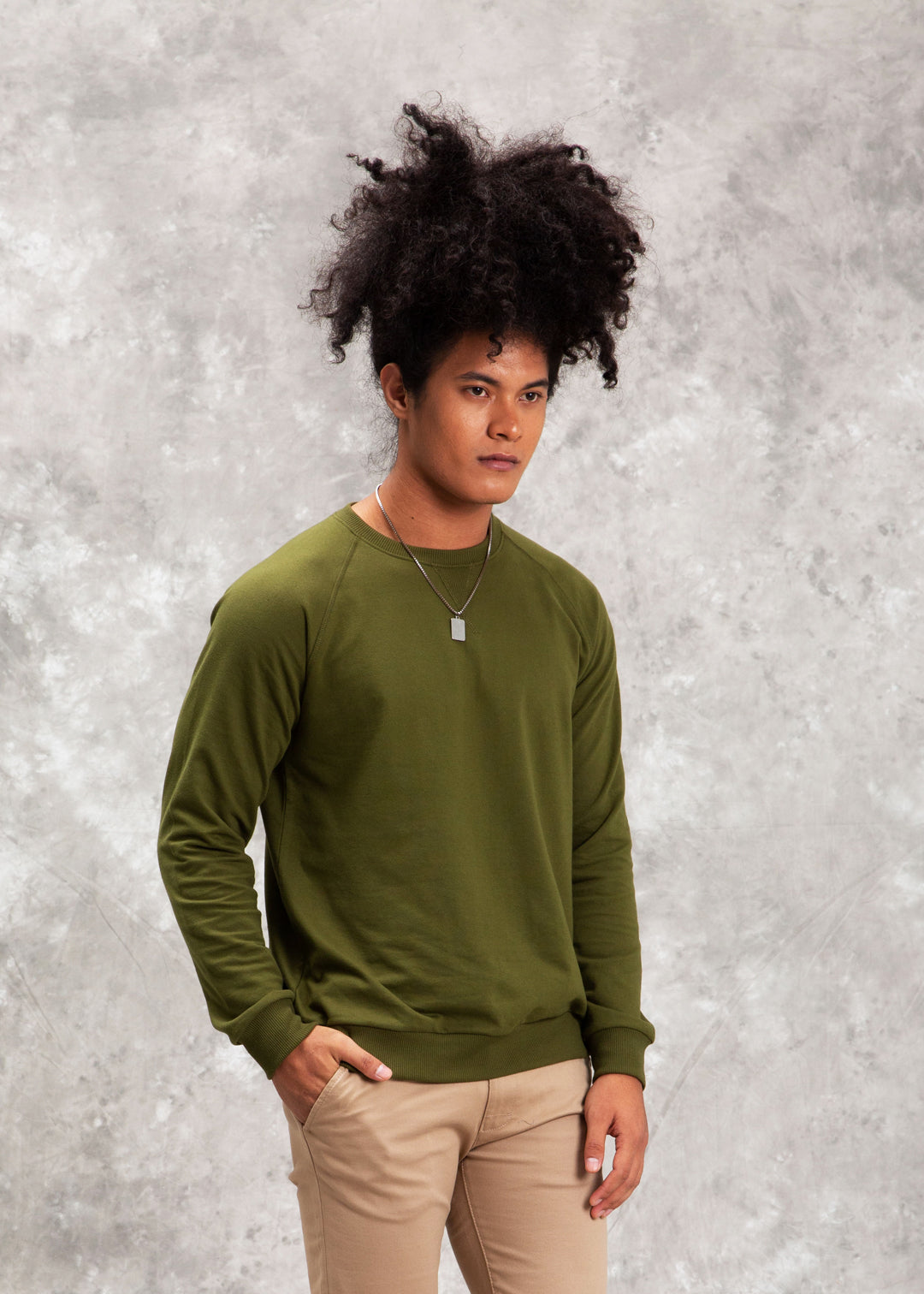 Sweatshirt Green Ss20