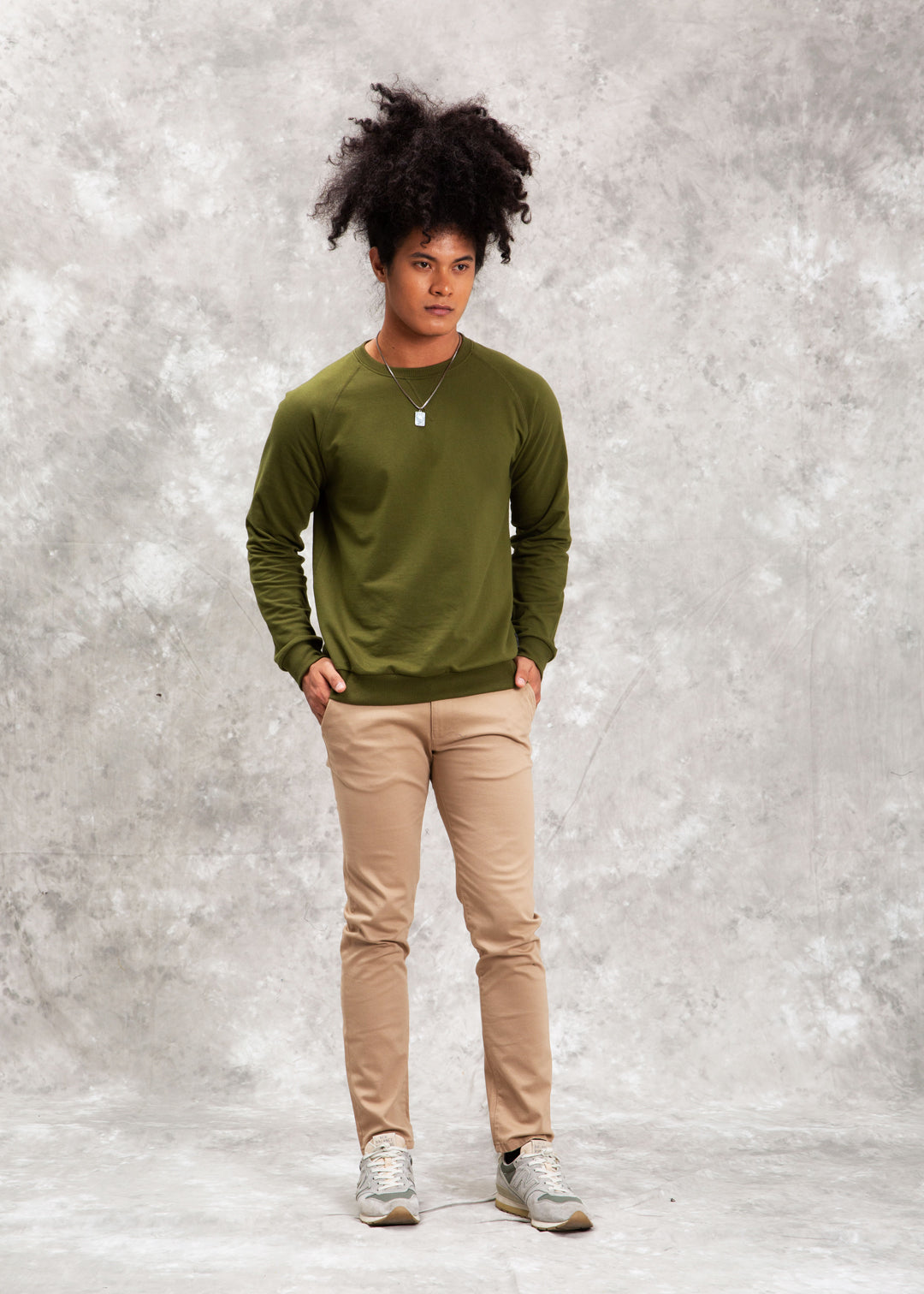 Sweatshirt Green Ss20