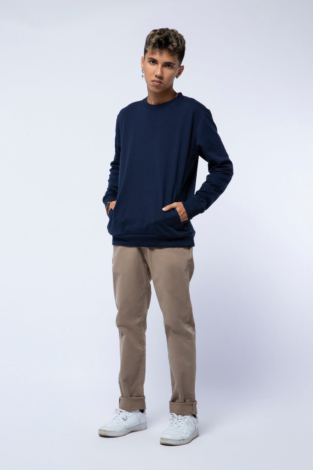 Sweatshirt Navy 1 Ss21