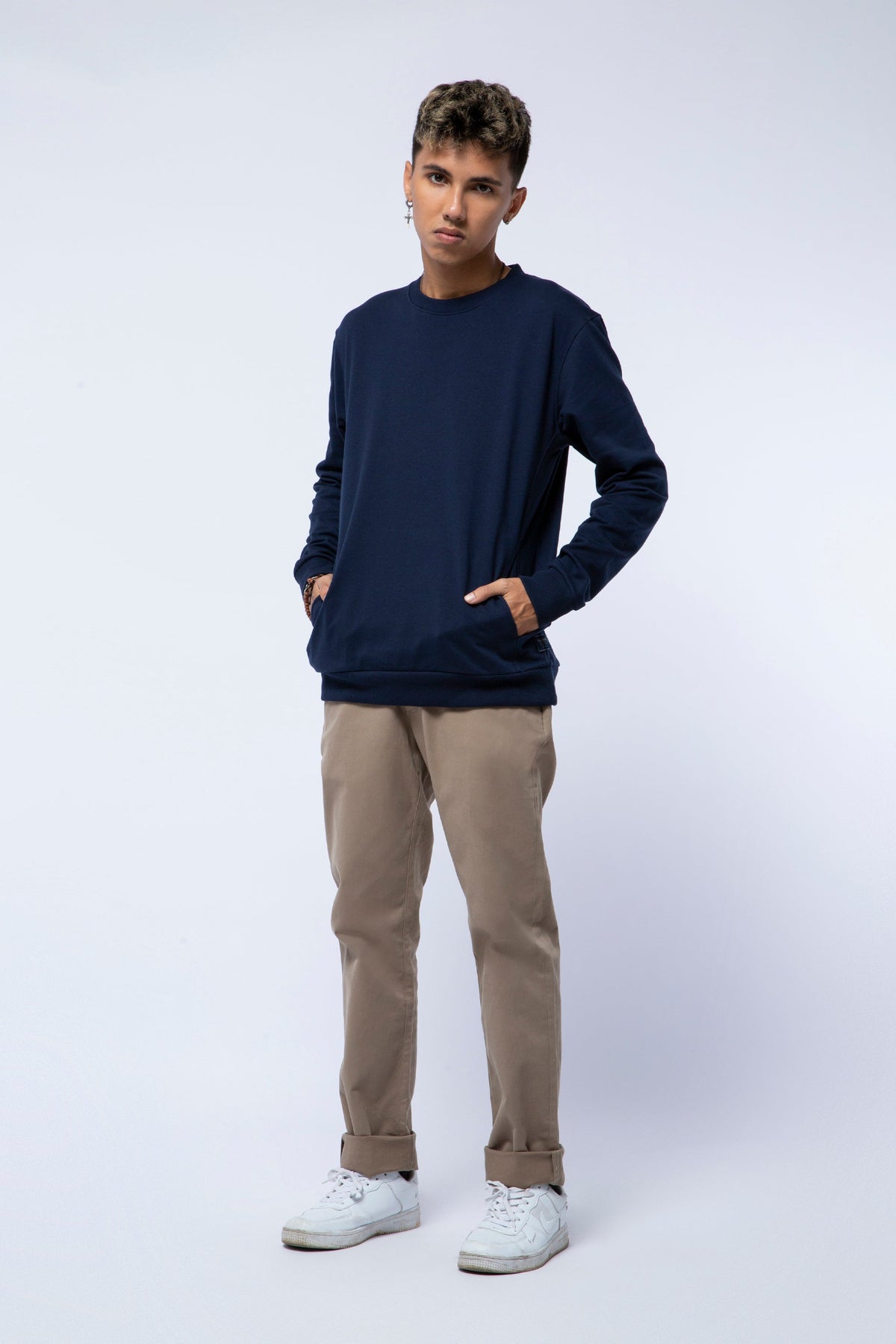 Sweatshirt Navy 1 Ss21