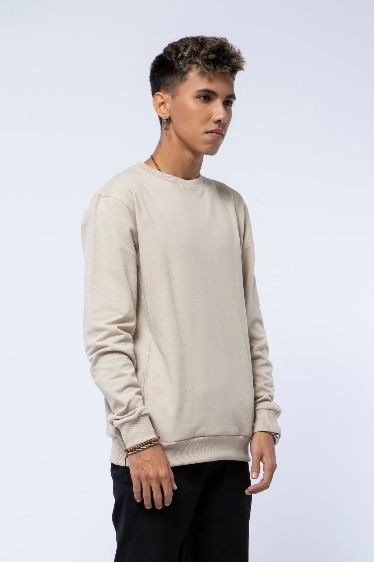 Sweatshirt  Beige