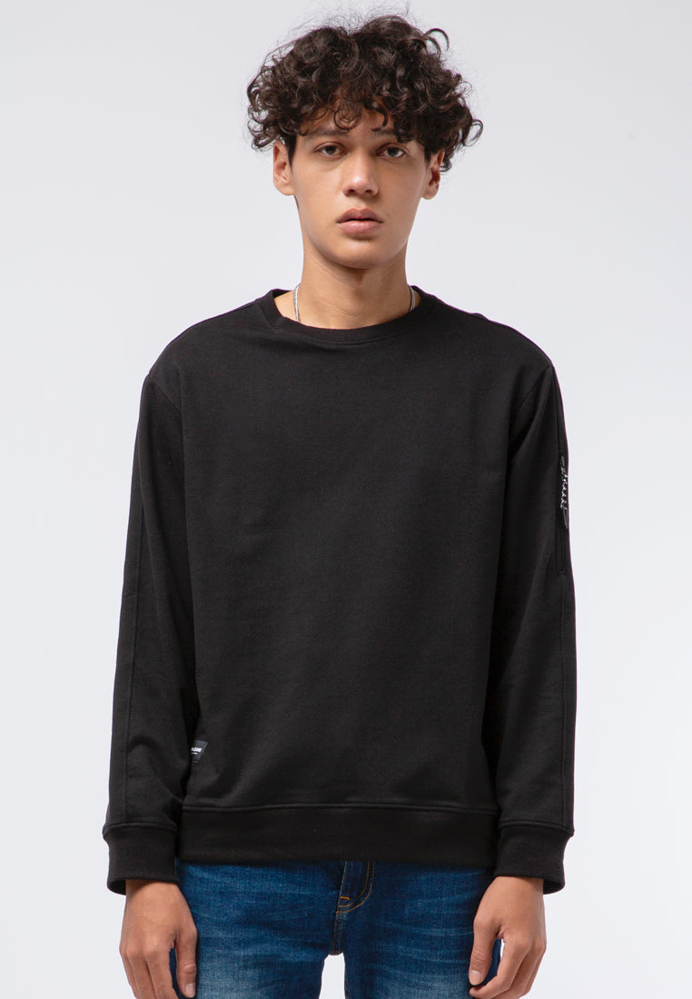 Sweatshirt With Sleeve Pocket