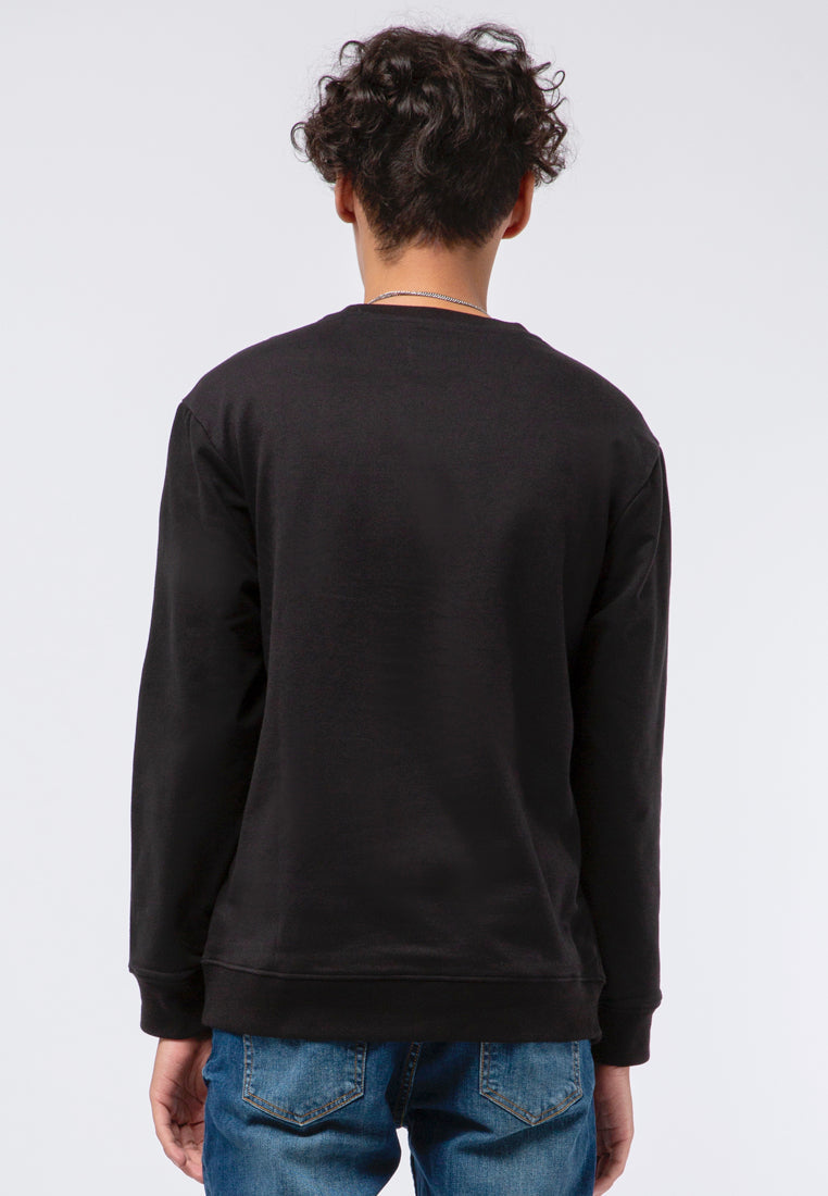 Sweatshirt With Sleeve Pocket