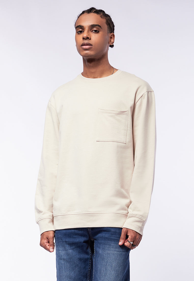 Sweatshirt Chest Pocket