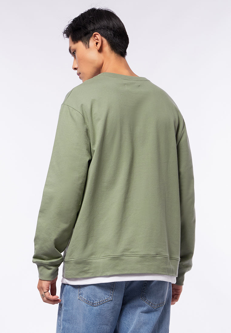 Overlapped Sweatshirt