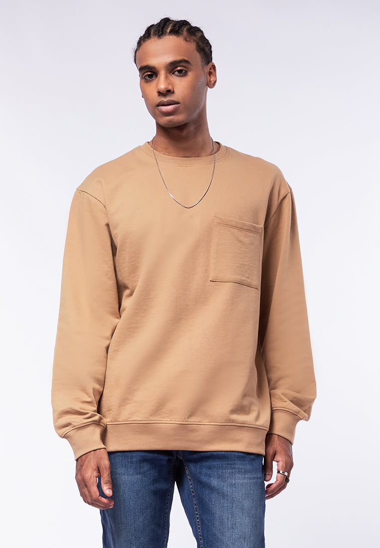Sweatshirt Chest Pocket