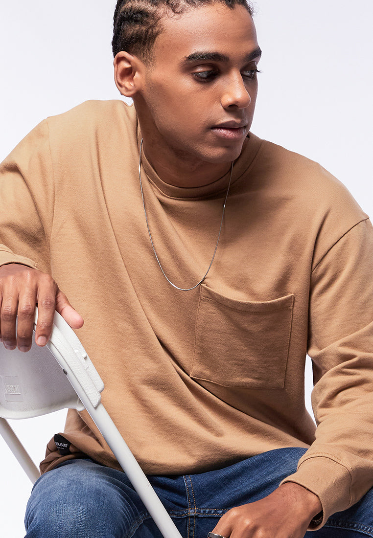 Sweatshirt Chest Pocket