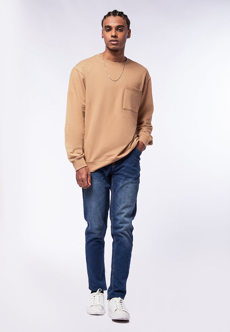 Sweatshirt Chest Pocket