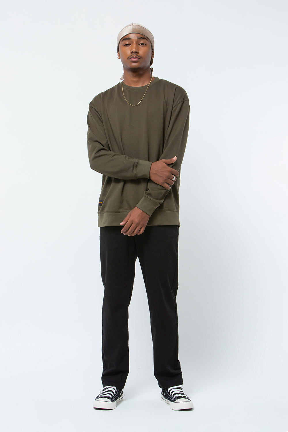 Sweatshirt Olive Ss21
