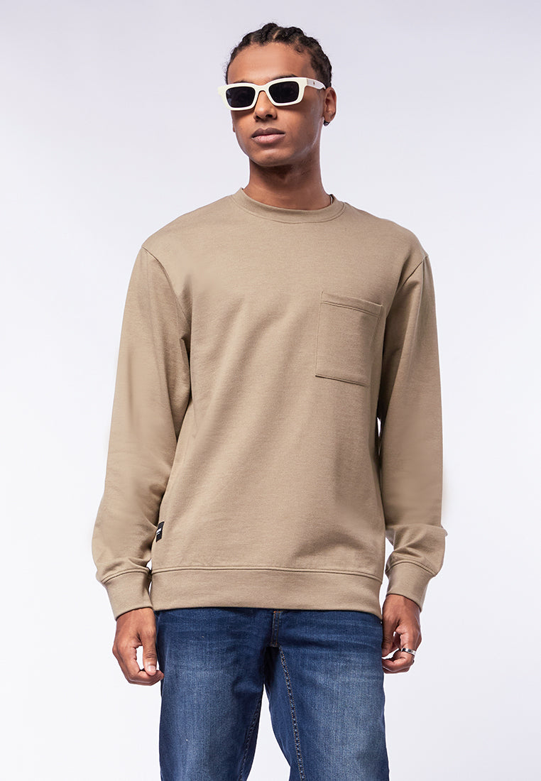 Sweatshirt Chest Pocket