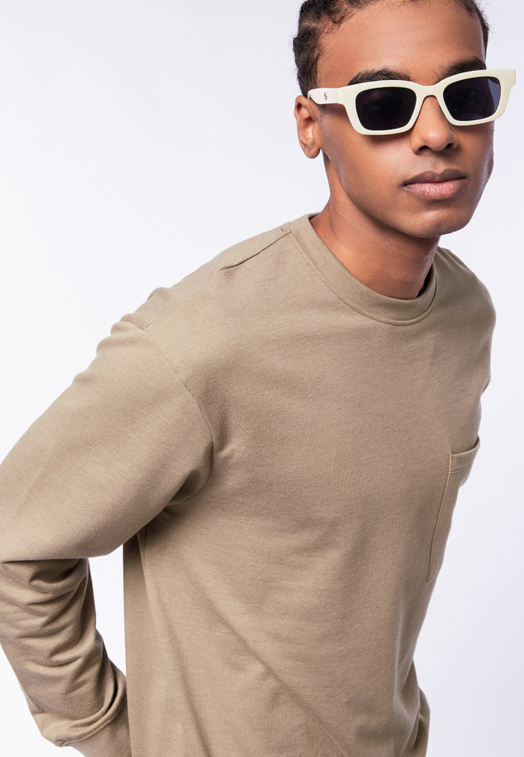 Sweatshirt Chest Pocket