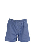 Checked Boxer Blue