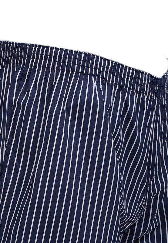 Stripe Boxer Navy