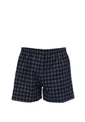 Checked Boxer Charcoal