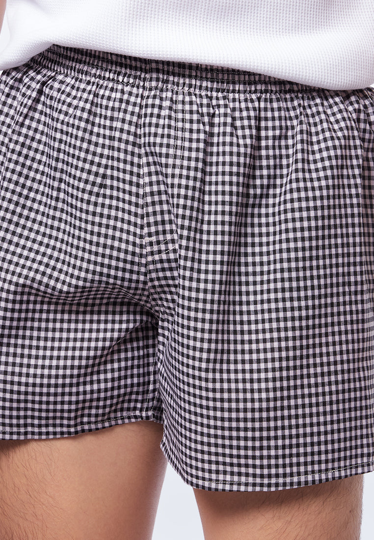 Executive Checked Boxer