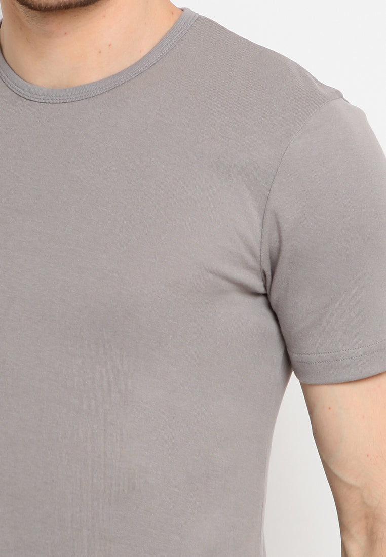 Solid Top Undershirt ( TENCEL ) Misty Grey