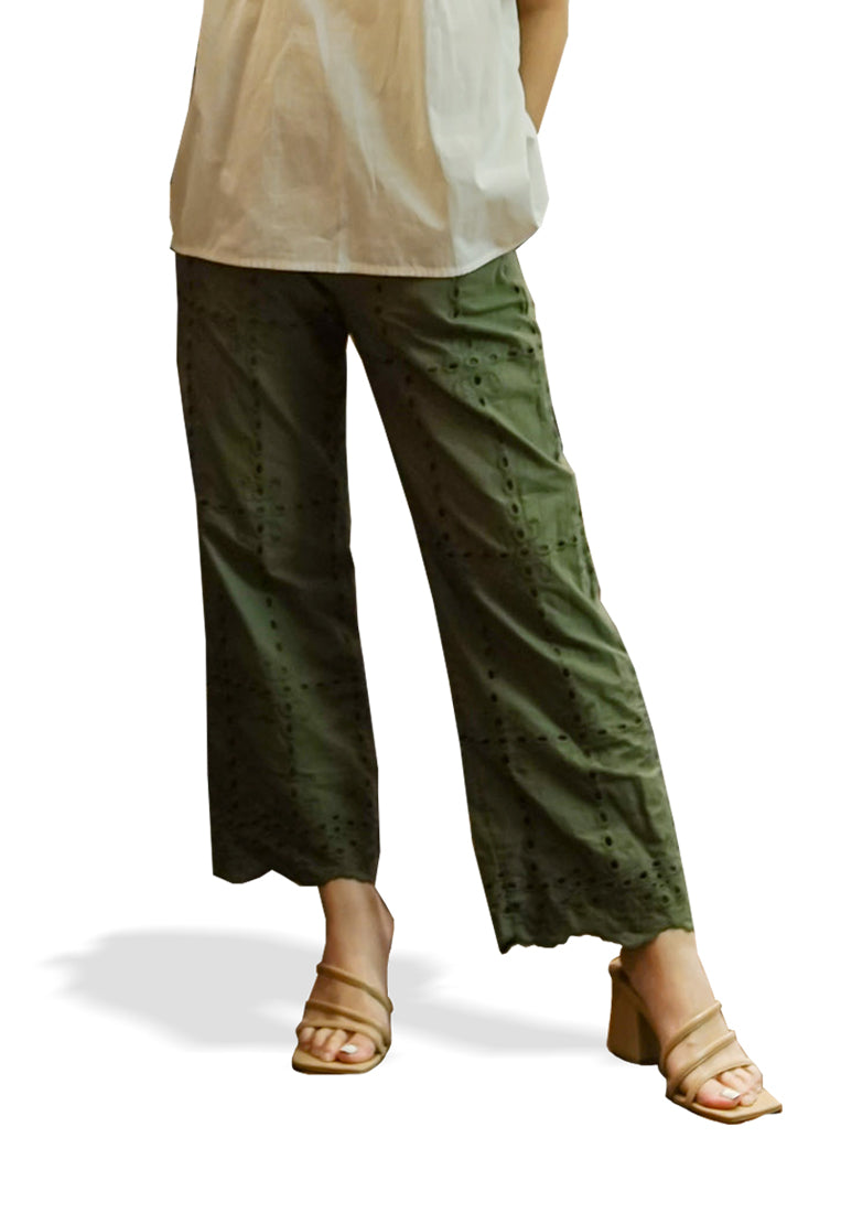 Highwaist Eyelet Pants