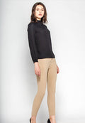 Ladies Fitted Pants Taupe