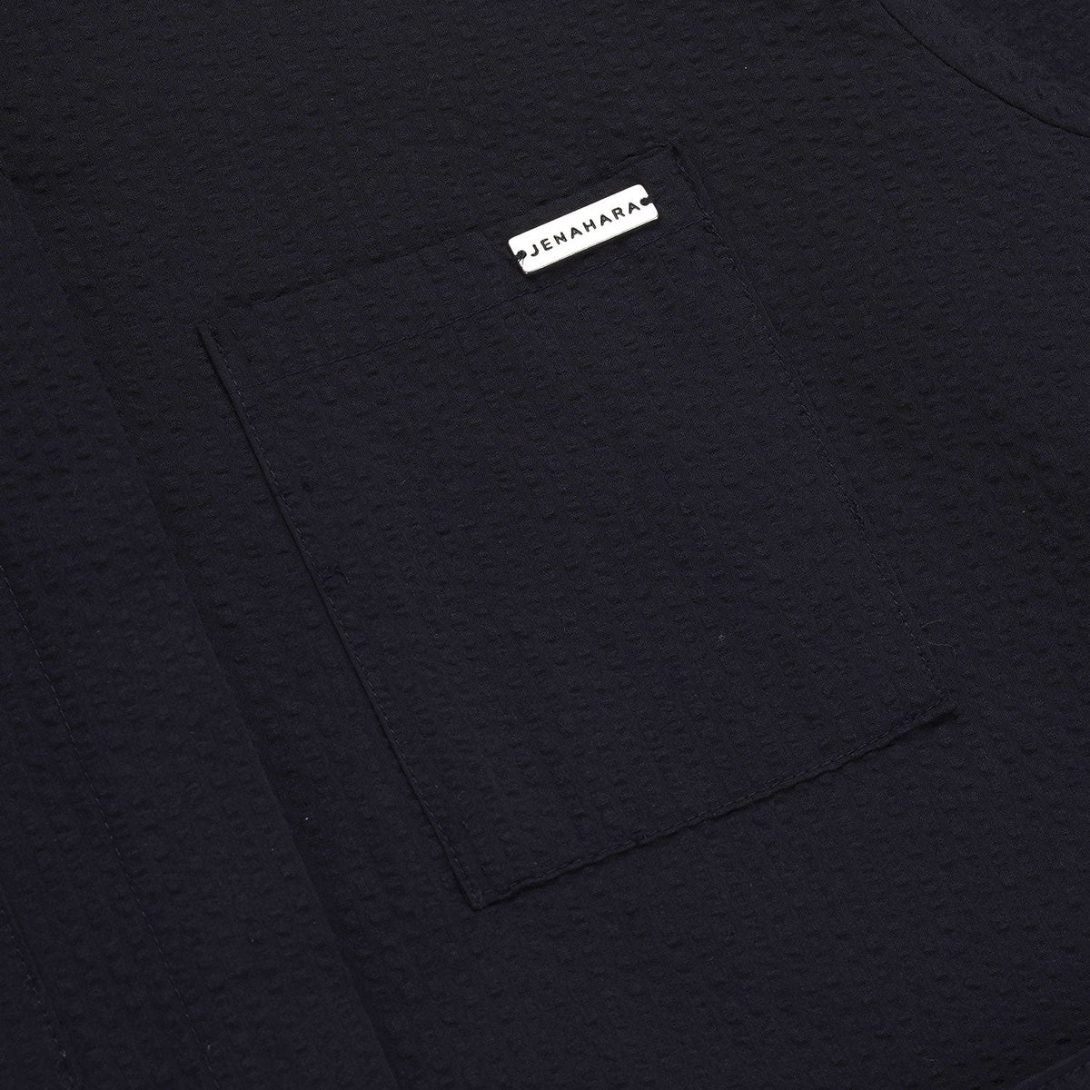 Round Neck Shirt Navy