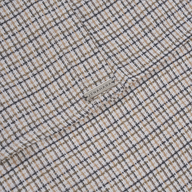 Hi-Low Shirt Brown