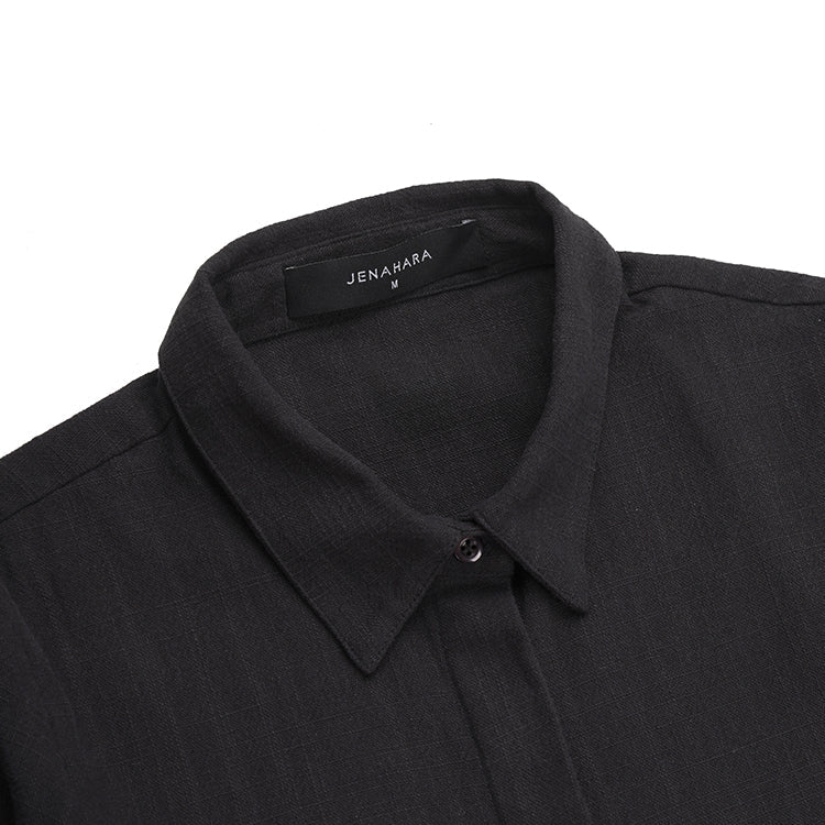 Hi-Low Shirt Black