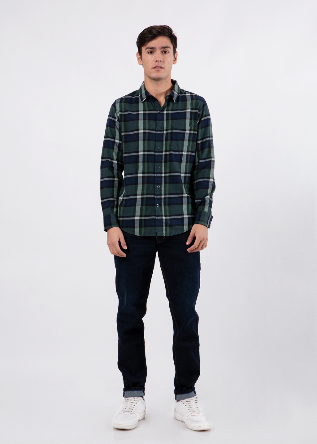 Shirt L/S Green 1 Ss20
