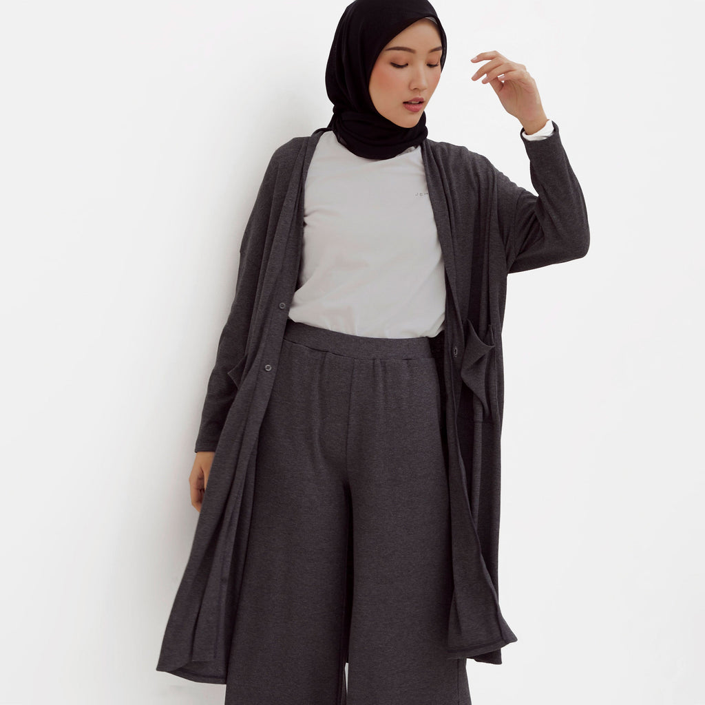 Ikigai Cardigan Outer Grey