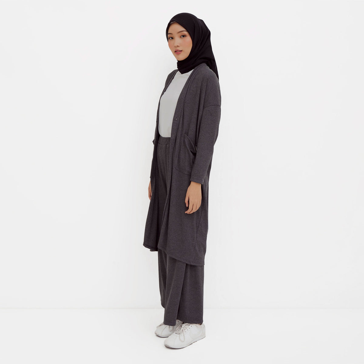 Ikigai Cardigan Outer Grey