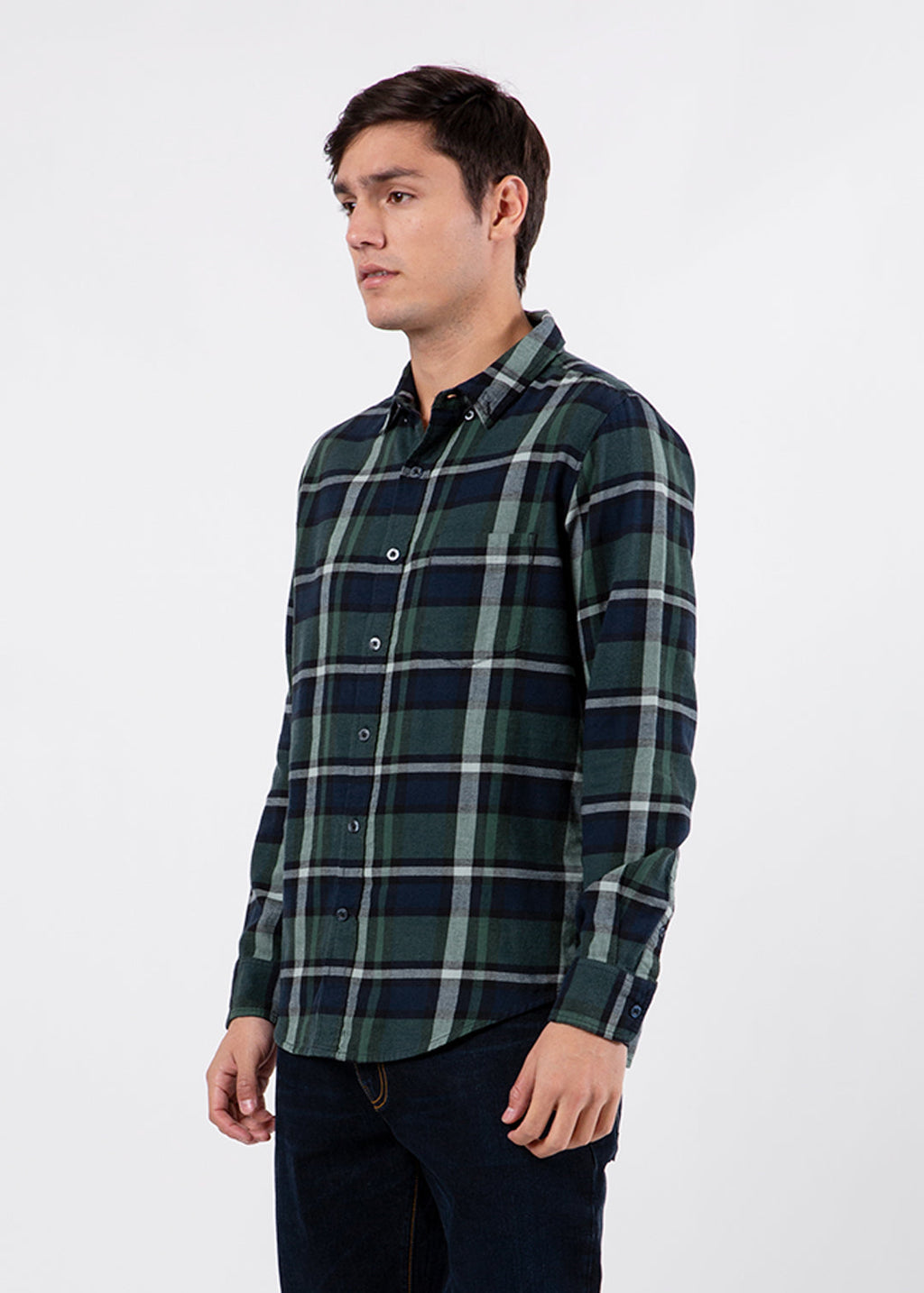 Shirt L/S Green 1 Ss20