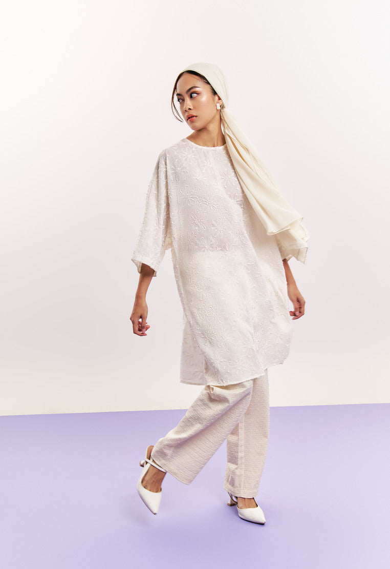 Textured Long Sleeve Tunic