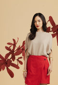 Short Sleeve Knit Top