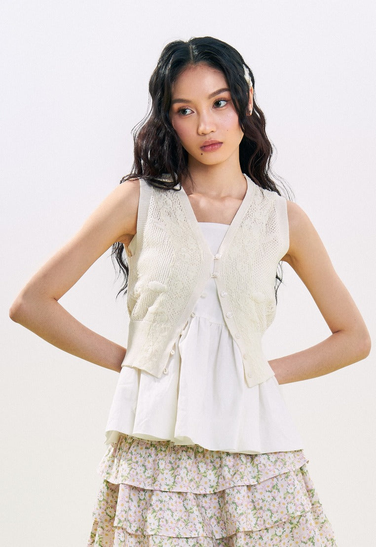 Crochet Crop Vest