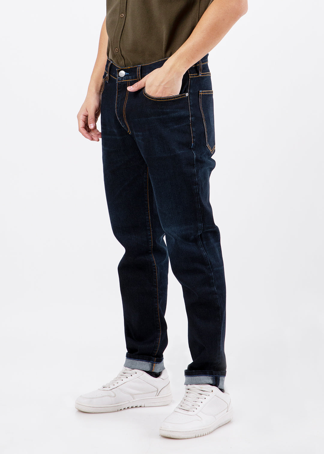 Denim Pants Fit 220 Dark Blue 3 Ss20