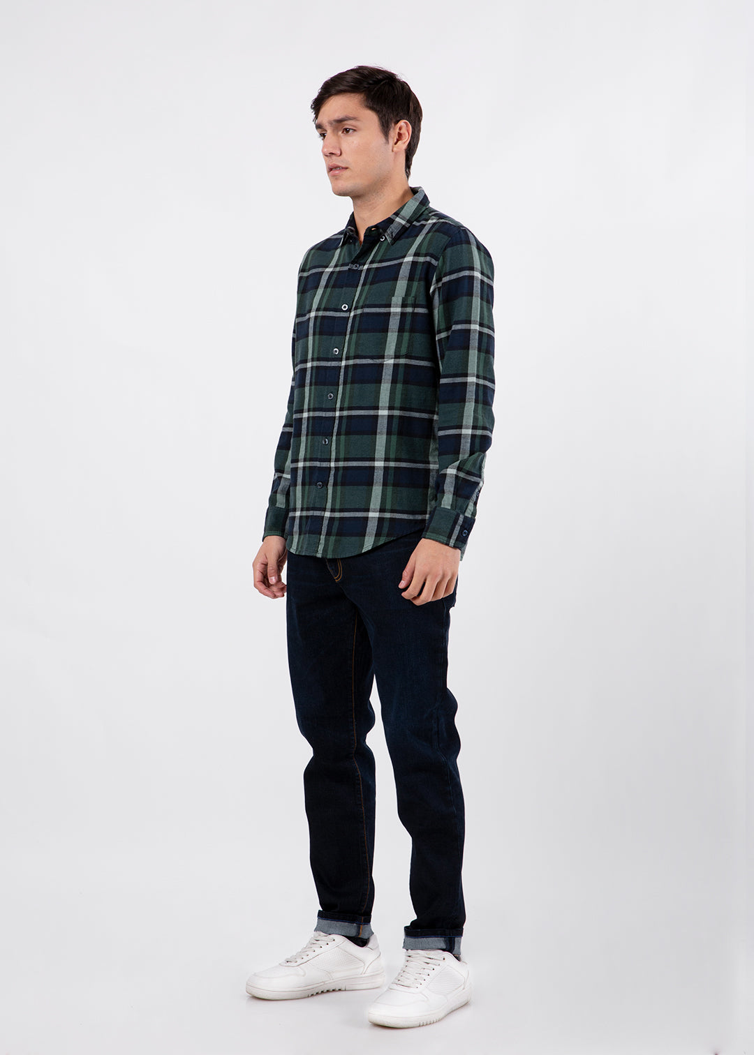 Shirt L/S Green 1 Ss20
