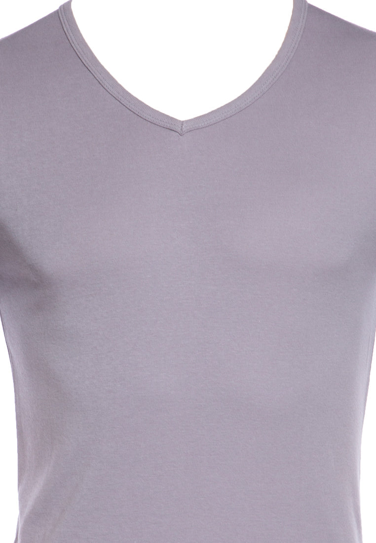 Short Sleeve V Neck Undershirt